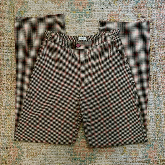 John Galt/Brandy Melville plaid pants - Picture 2 of 4